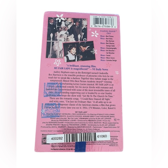 My Fair Lady VHS Tape New Factory Sealed - Picture 3 of 4